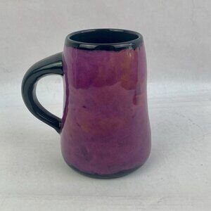 Rainbow Gate Mug Coffee Cup Ceramic Glazed New Mexico Santa Fe Vintage Purple
